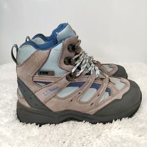 L.L. Bean Kids Boots in Blue and Gray